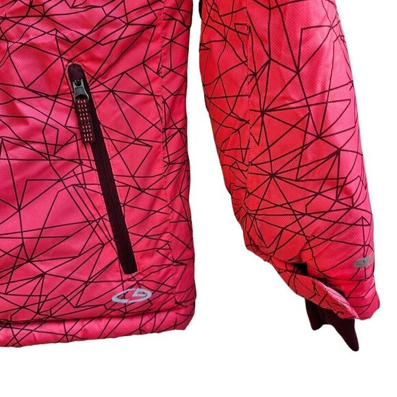 Champion Insulated Heatlock Winter Ski Coat in Deep Pink, Size Large - Picture 5 of 12